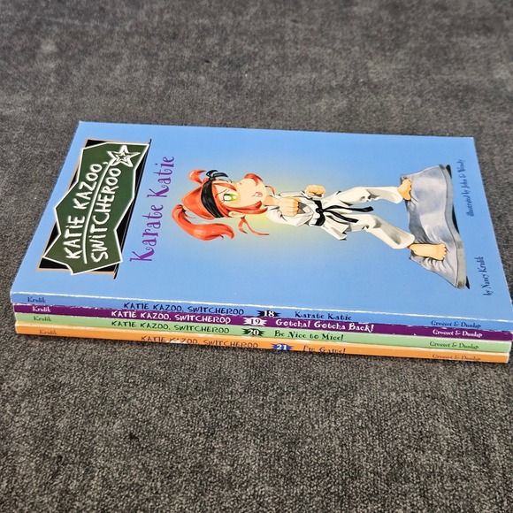 Katie Kazoo Switcheroo Chapter Books Lot of 4 Kids Reading Collection 18-21 - Picture 3 of 6